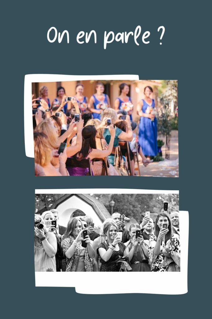 📸 Pourquoi demander à vos invités de ranger leurs téléphones pendant votre cérémonie de mariage ?