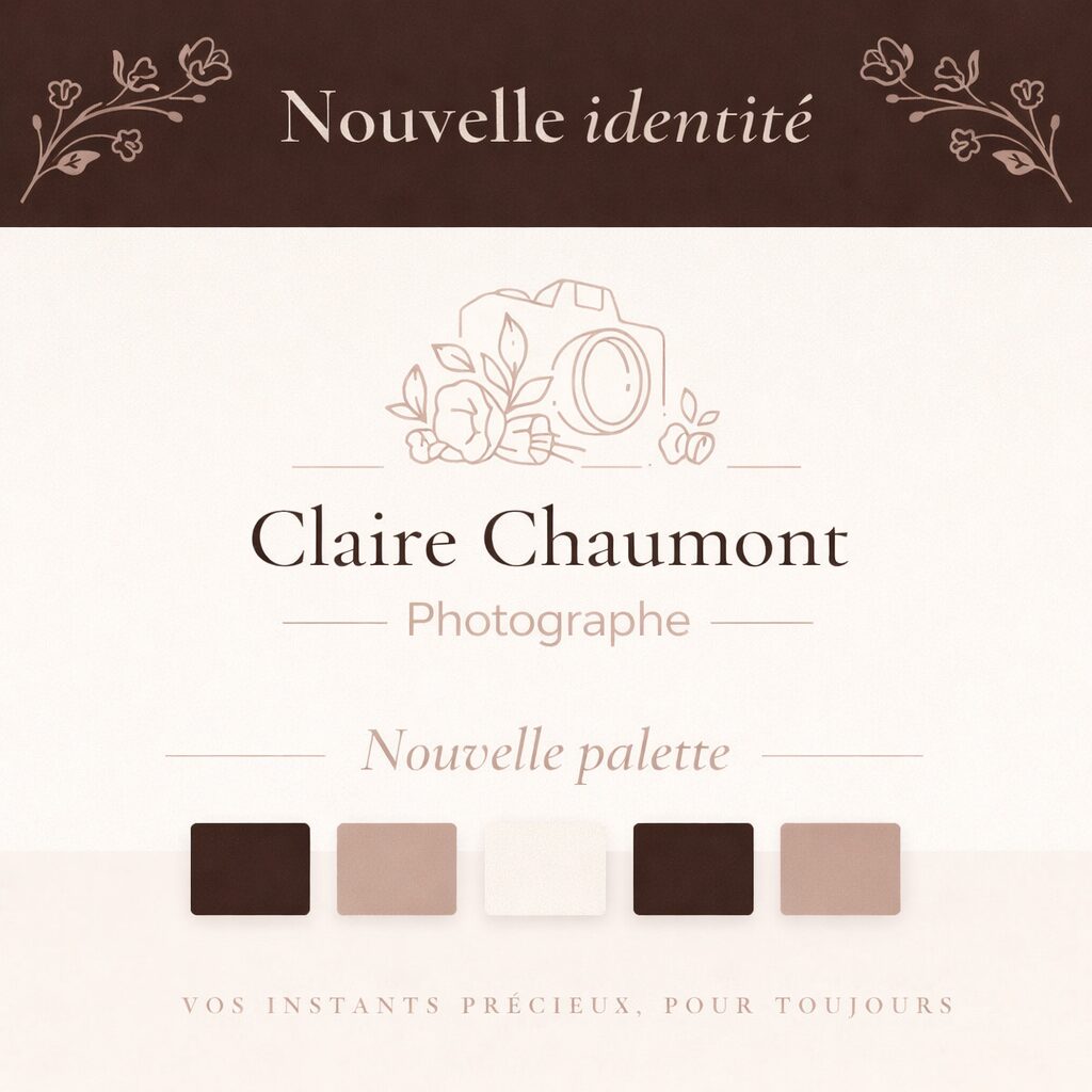 You are currently viewing Une nouvelle identité visuelle, fidèle à mon approche